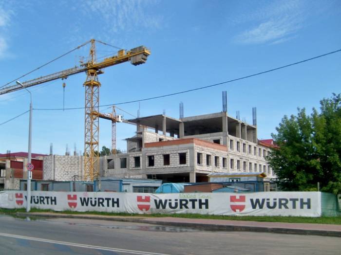 Строительство здания УКГБ по Витебской области