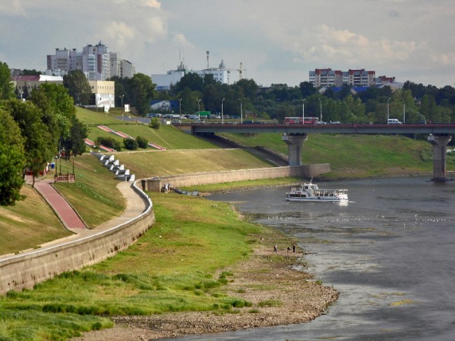 Вид с Кировского моста