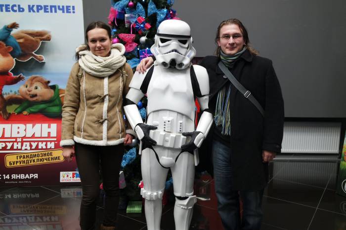 Корреспонденты "Витебского курьера" на премьере седьмого эпизода "Звездных войн" в Минске