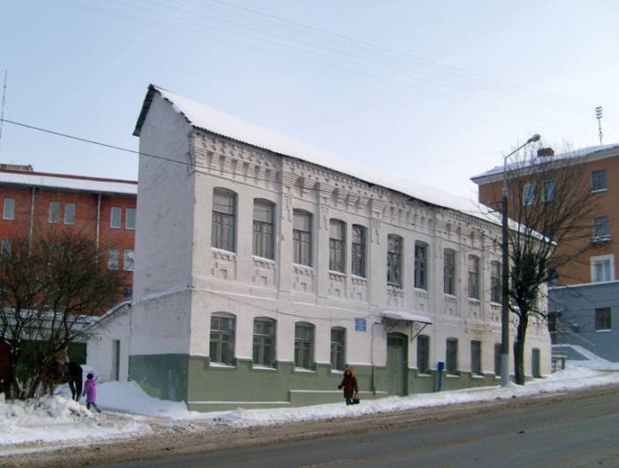 Дом №14 на ул.Калинина,вид с северной стороны, январь 2010
