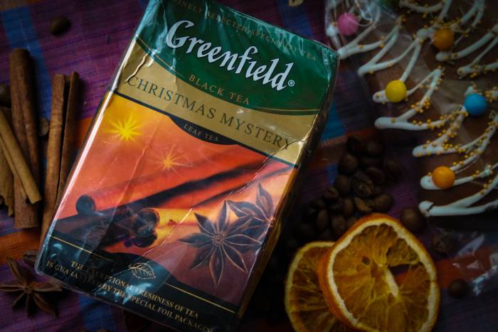 Для Greenfield "Christmas mystery" всегда есть место и в моей коллекции пряных чаев