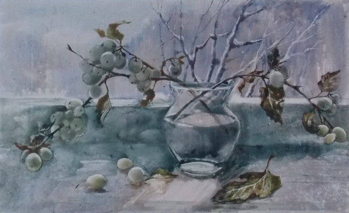 Наталья Белоокая. Зимний натюрморт. 2007 г.