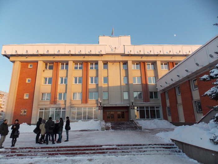 Здание администрации Октябрьского района г. Витебска