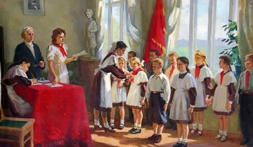 вступление в пионеры