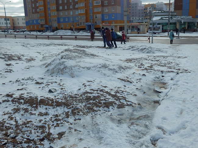 траншеи в Билево