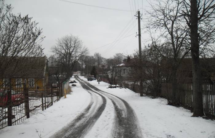 Витебск, улица Данукалова, частный сектор