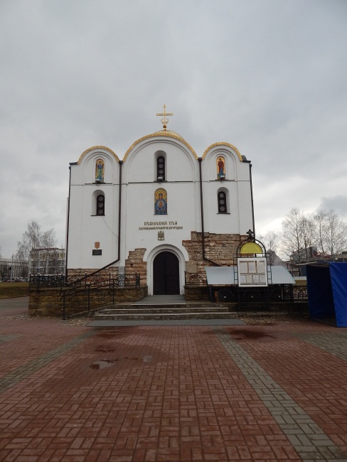 храм благовещения, витебск, площадь тысячелетия