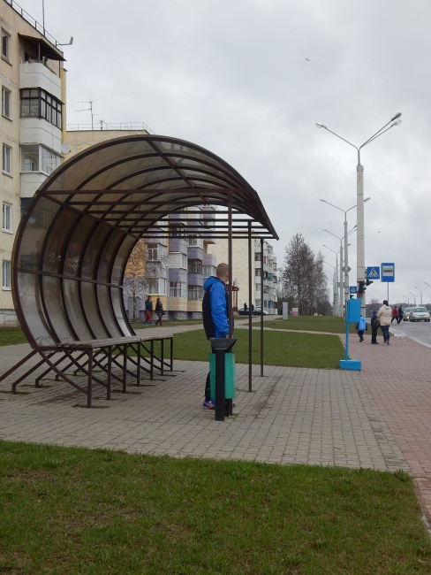 остановка автобусная, витебск, улица гагарина