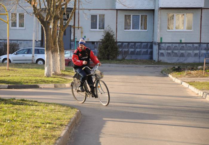 ... когда каждый второй - на велосипеде. Фото Анастасии Вереск