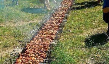 шашлык на природе