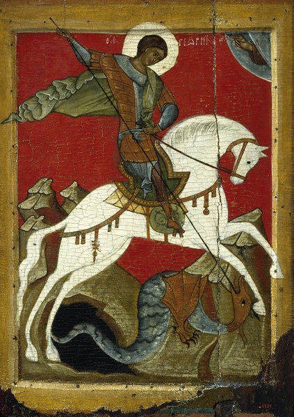 Георгий, змий, чудо, православие, икона, Корженевский