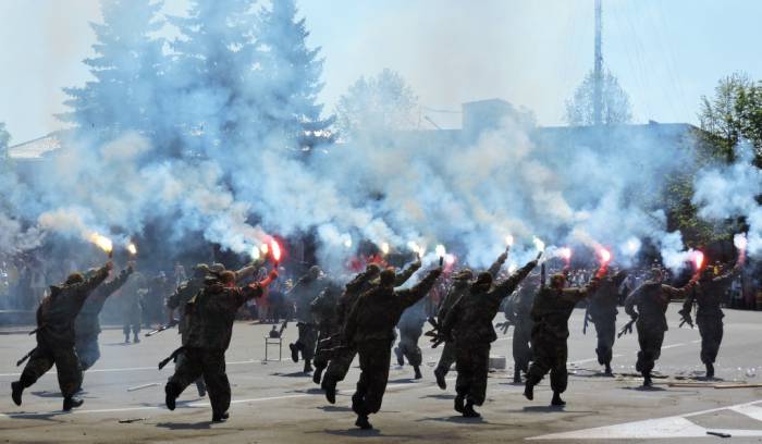 лепель, день победы, разведрота