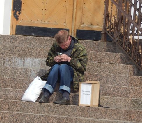 нищие, свято-успенский храм