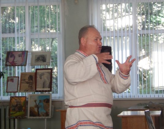 творческий вечер юрася цвирки,чтение стихов