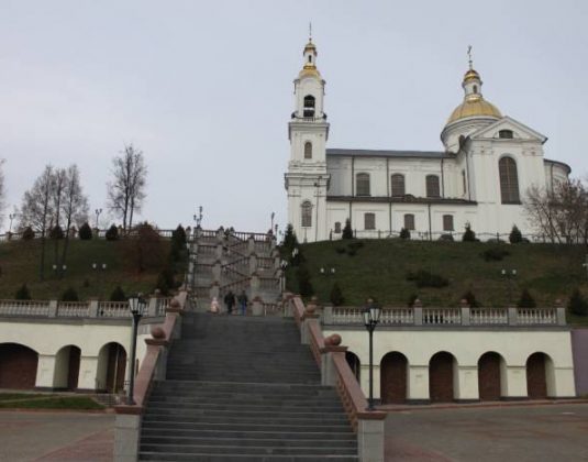 витебск, успенский собор, лестница