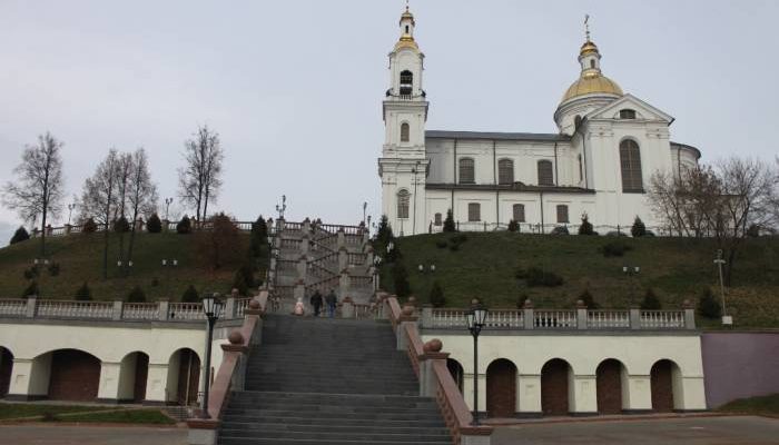 витебск, успенский собор, лестница