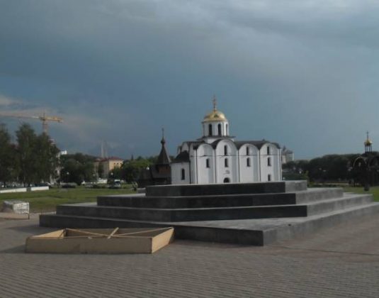 витебск, александр невский, постамент, памятник