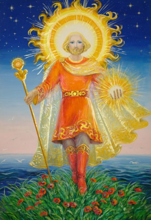 Ярило - Бог солнца и плодородия. Фото energoplastica.ru