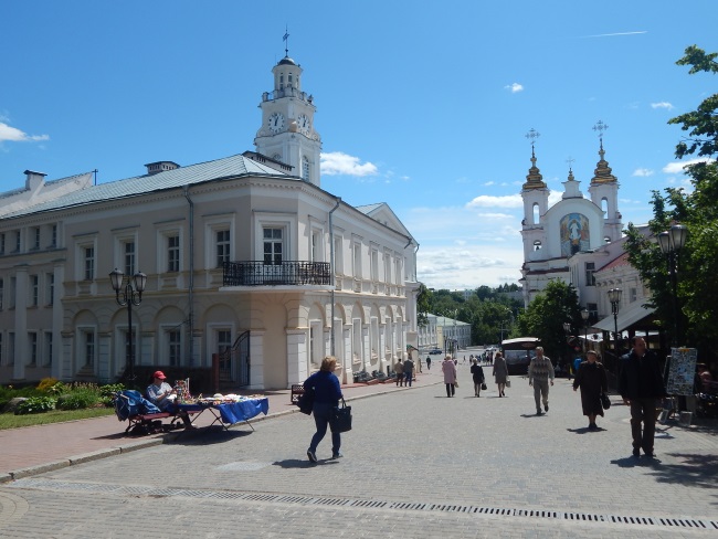 улица суворова, ратуша, витебск