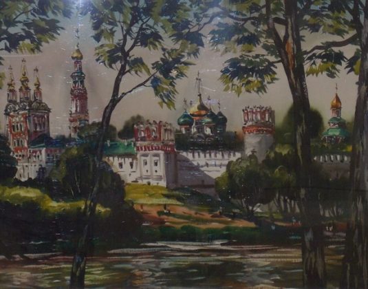 Гумен, Москва, акварель, Корженевский