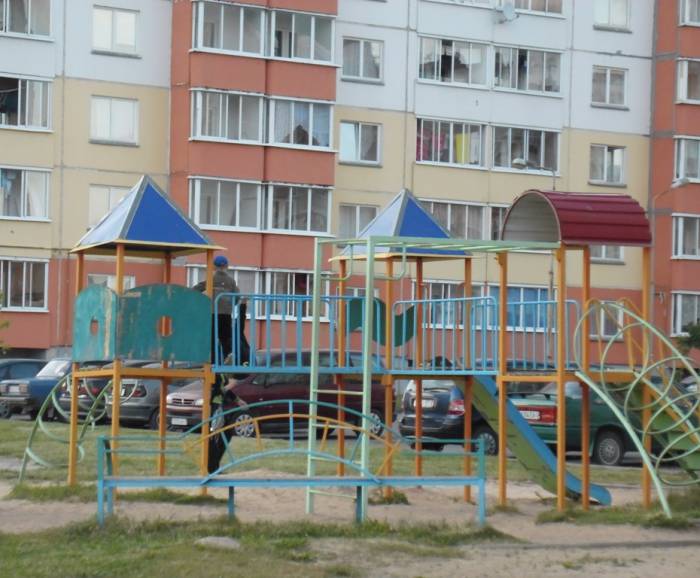 витебск, детские площадки 