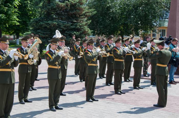 Военный оркестр. Фото Анастасии Вереск