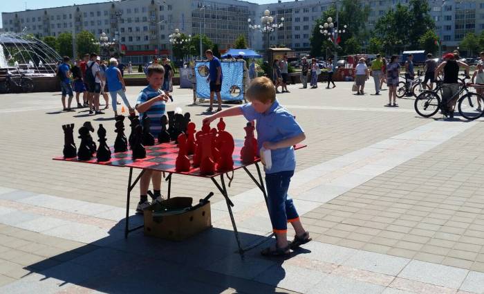 Шахматные гении Витебска. Фото: Аля Покровская