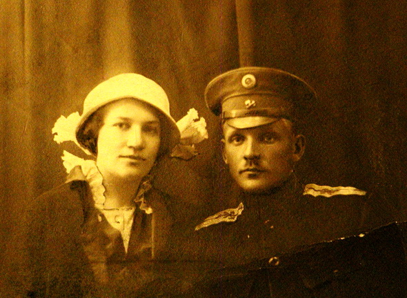Иван Луцевич с женой. Фото tio.by
