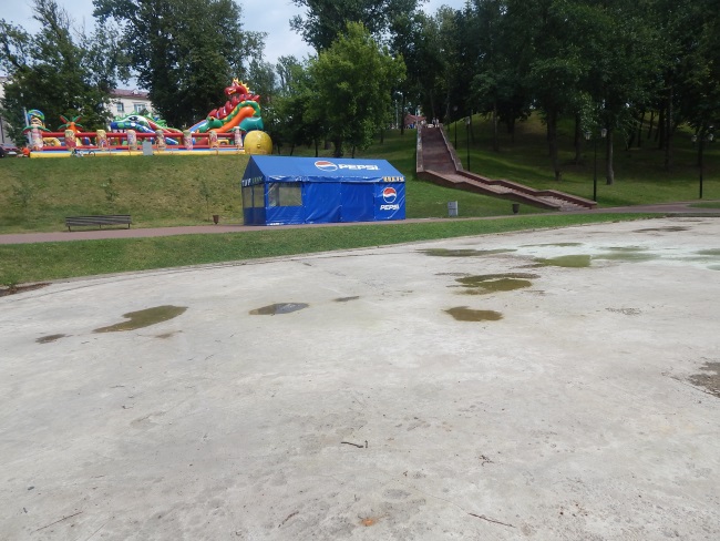 парк победителей, аттракционы