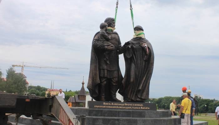 витебск, памятник невскому, открытие памятника