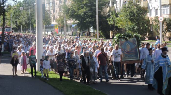 успение пресвятой богородицы в витебске, крестный ход 