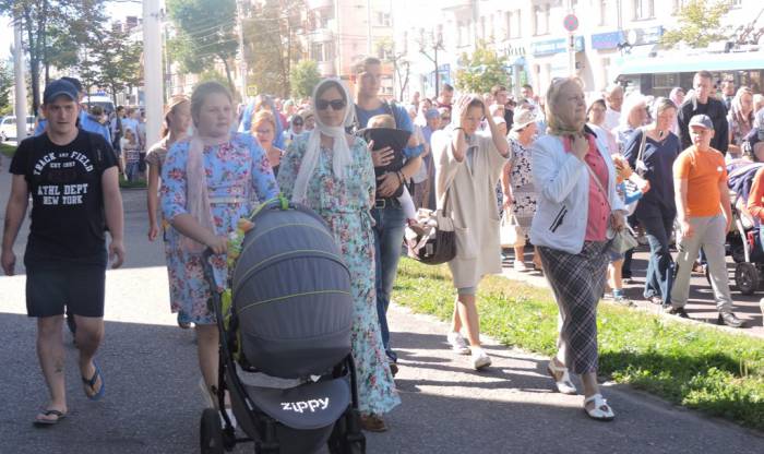 успение пресвятой богородицы в витебске, крестный ход 