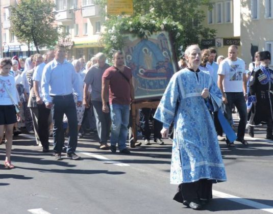 успение пресвятой богородицы в витебске, крестный ход