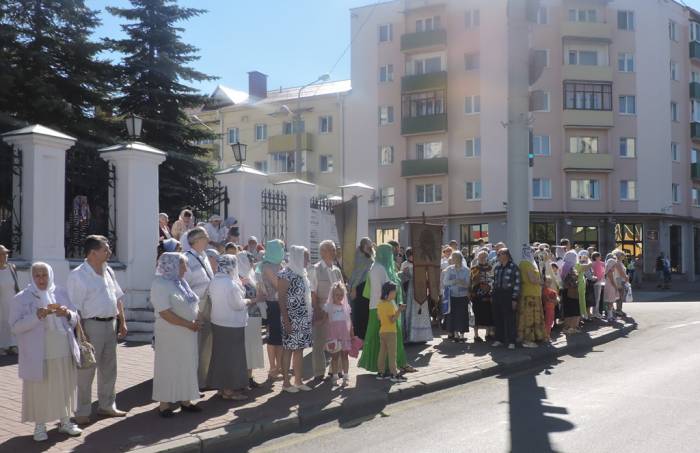 успение пресвятой богородицы в витебске, крестный ход 