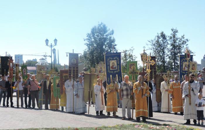 успение пресвятой богородицы в витебске, крестный ход 