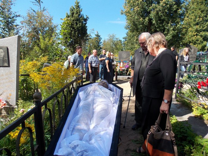 Резниченко, Витебск, кладбище, похороны