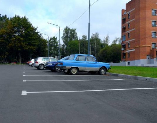 новая парковка