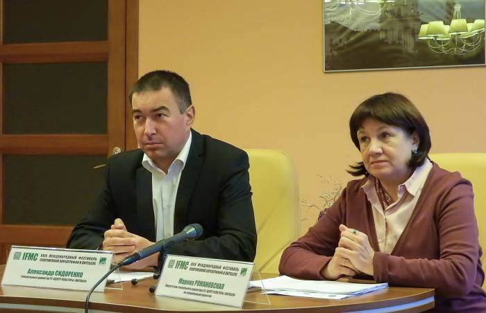 Александр Сидоренко и Марина Романовская