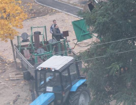 тренажеры, витебск, двор