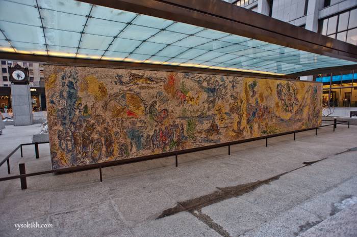 Мозаика Шагала