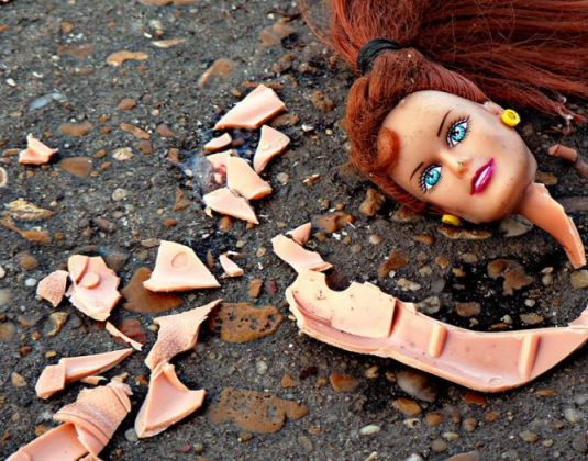 сломанная кукла