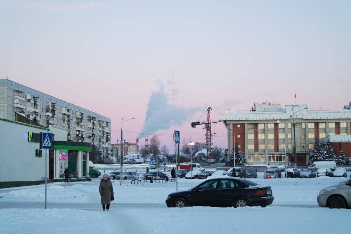 Замороженный Витебск. Фото Анастасии Вереск