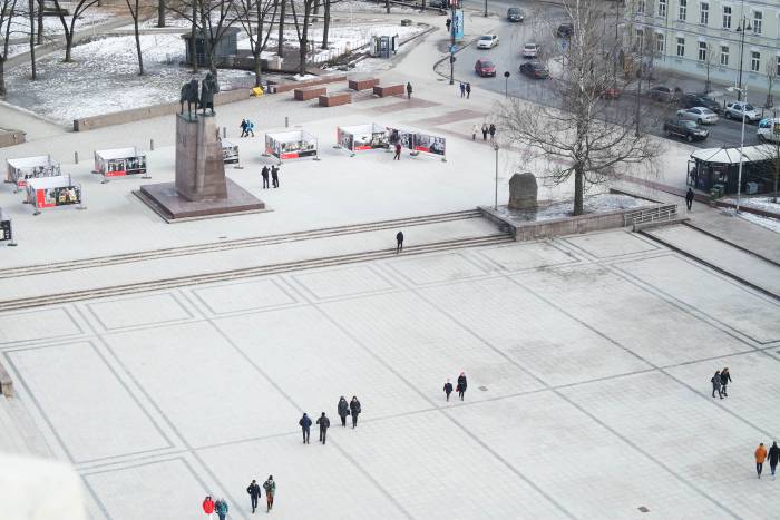 Кафедральная площадь в Вильнюсе. Фото Анастасии Вереск
