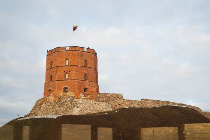 Башня Гедимина - символ Литовского государства. Фото Анастасии Вереск
