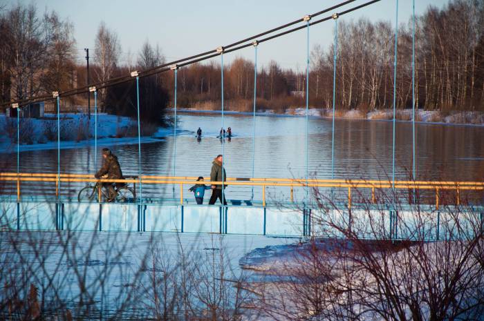 Погода на Сретение выдалась теплой. Фото Анастасии Вереск