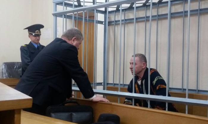 Виктор Русак в суде. Фото: Катерина Борисевич, tut.by