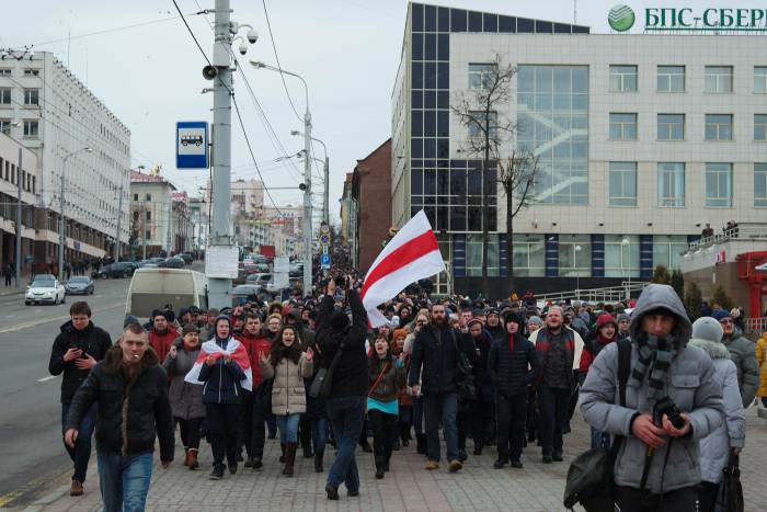 "Марш рассерженных белорусов" в Витебске. Фото Ольга Витебская