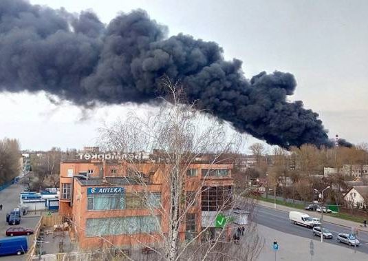 пожар Могилев