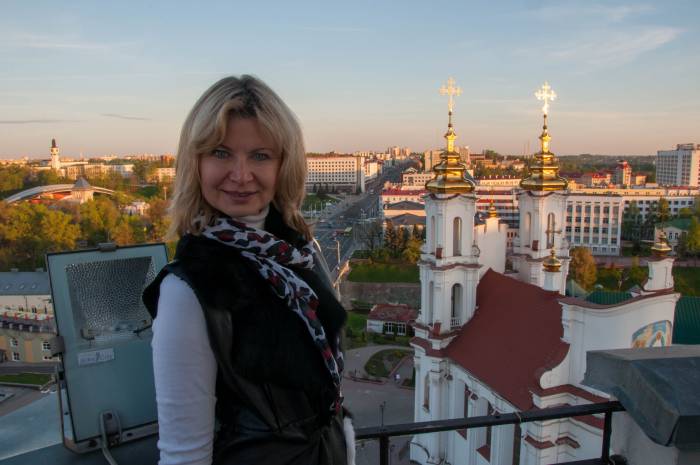 На фоне любимого города. Фото Анастасии Вереск