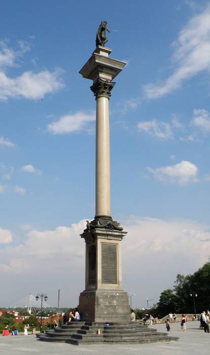 Общий вид колонны Сигизмунда ІІІ. Источник: ru.wikipedia.org